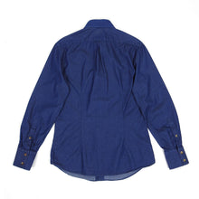 Load image into Gallery viewer, Brunello Cucinelli Denim Shirt Blue XS
