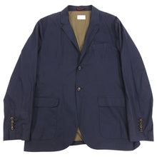 Load image into Gallery viewer, Brunello Cucinelli Navy Cotton Light Sports Jacket
