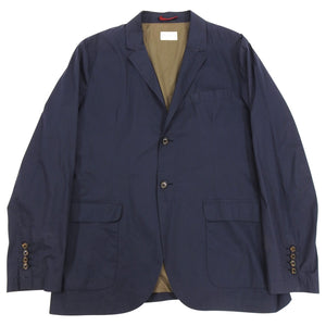 Brunello Cucinelli Navy Cotton Light Sports Jacket