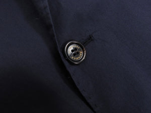 Brunello Cucinelli Navy Cotton Light Sports Jacket - XL