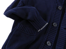Load image into Gallery viewer, Brunello Cucinelli Navy Knit Button up Cardigan - 38 
