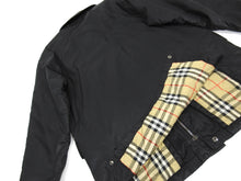 Load image into Gallery viewer, Burberry Waxed Jacket Black Medium
