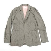 Load image into Gallery viewer, Comme Des Garcons Shirt Light Grey Cotton Twill Workwear Blazer
