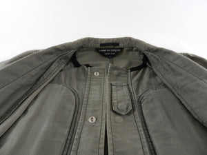 Comme des Garcons Homme Plus Army Green Military Blazer - S