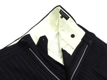Load image into Gallery viewer, Comme des Garcons Homme Plus Navy Pinstripe Wool Suit - L
