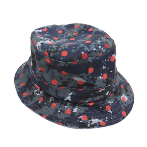 CDG Shirt x Supreme Bucket Hat Grey/Navy Small/Medium