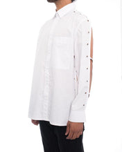 Load image into Gallery viewer, Craig Green Spring 2017 Backless White Dress Shirt with Laces
