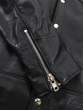 Load image into Gallery viewer, Deadwood Black Leather Coach Jacket - S
