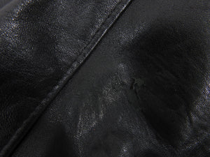 Deadwood Black Leather Coach Jacket - S