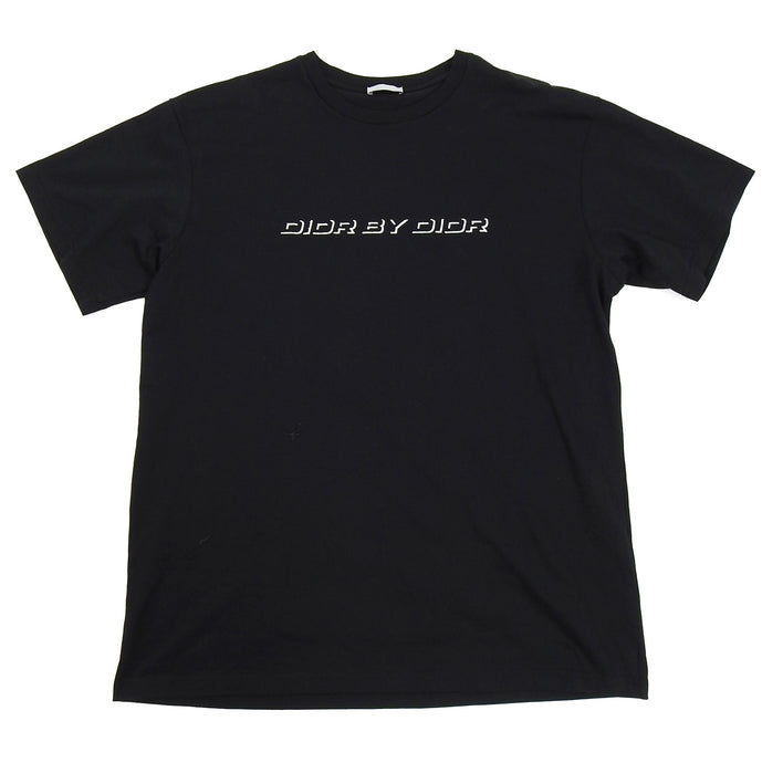 Dior Homme “Dior By Dior” Black Short Sleeve Tee