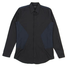 Load image into Gallery viewer, Givenchy Pique Woven Shirt Black Size 39
