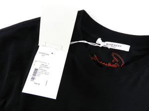 Givenchy Short Sleeve Black Lion Graphic Tee - L 