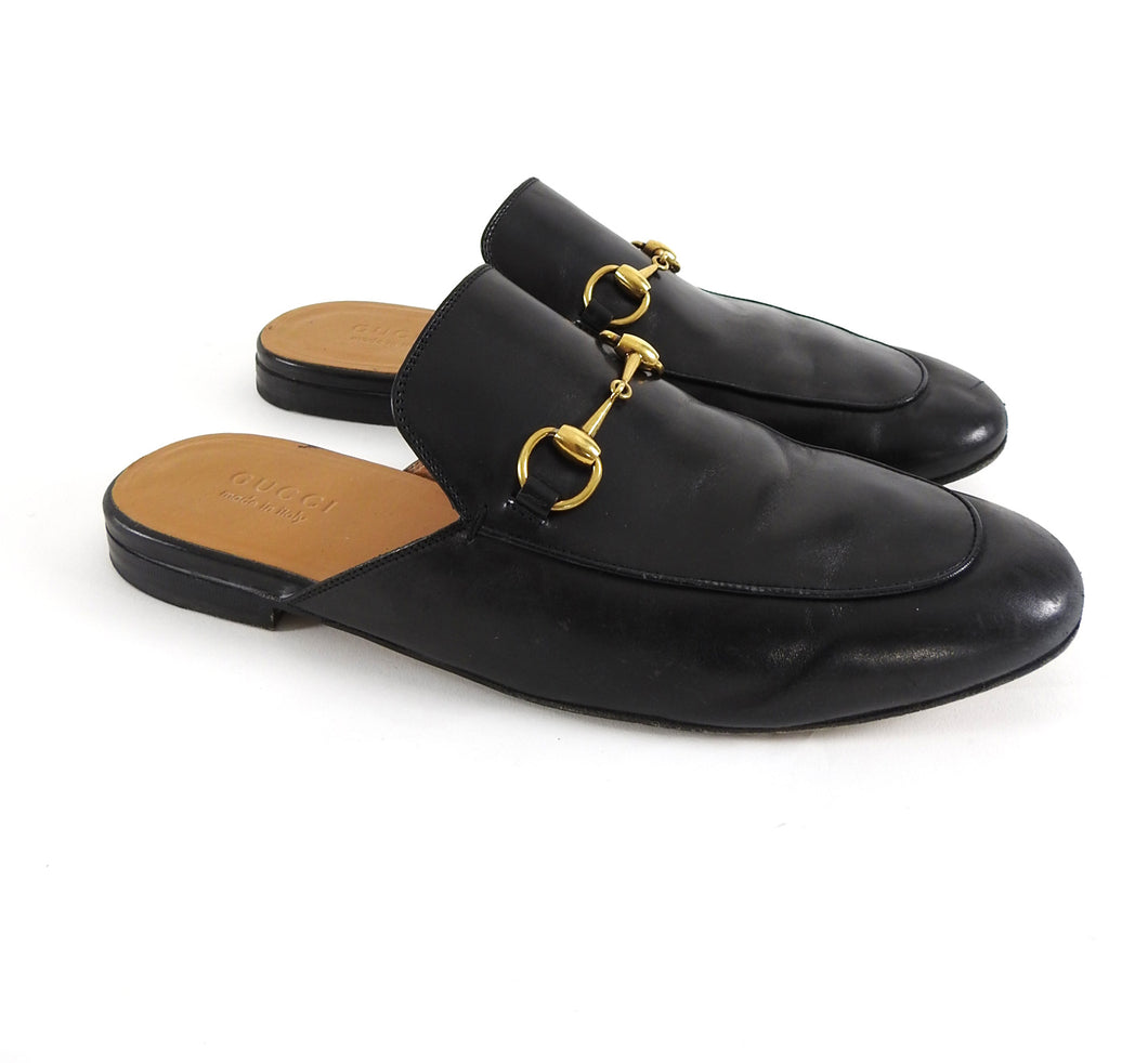 Gucci Horsebit Black Slip-On Loafers
