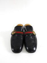 Load image into Gallery viewer, Gucci GG Black Mule Princetown Leather Slip-On Loafer - 10
