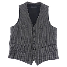 Load image into Gallery viewer, Gucci Black and White Wool Formal Vest - 36 
