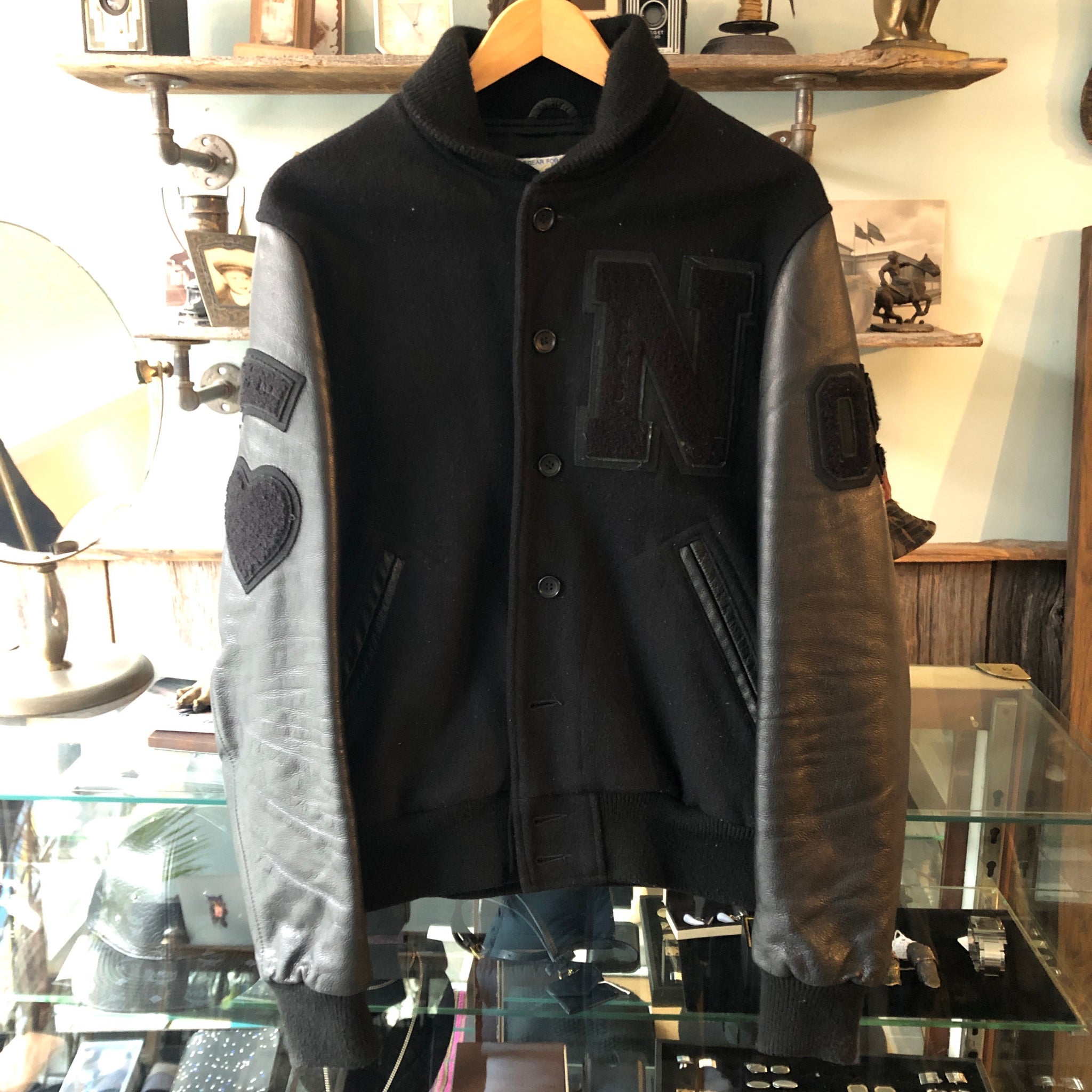 Golden Bear Nomad Edition Black Varsity Jacket - L – I Miss You MAN