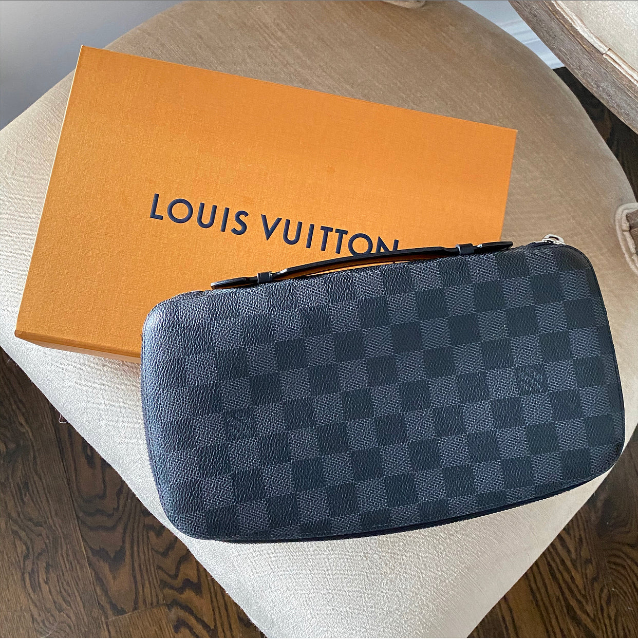 Louis Vuitton Damier Ebene XL Zippy Organizer Wallet - A World Of