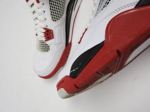 Jordan 4 2012 Retro White/Red Size 10