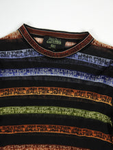 Load image into Gallery viewer, Jean Paul Gaultier 90s Mesh Stripe Long Sleeve XL
