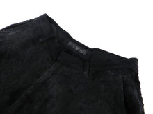 Load image into Gallery viewer, Julius Fall 2013 Black Suede Distressed Trousers - XS
