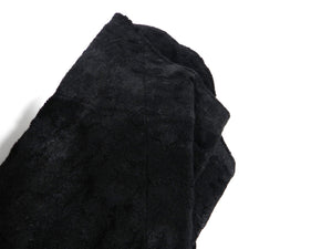 Julius Fall 2013 Black Suede Distressed Trousers - XS