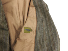 Load image into Gallery viewer, Kenzo Tan Herringbone Blazer with Detachable Hood - XL

