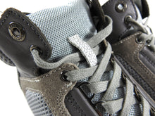 Load image into Gallery viewer, Lanvin Grey Mesh and Suede Mid Top Lace Up Sneakers - 6
