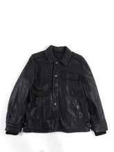 Load image into Gallery viewer, Lanvin Black Aviator Leather Jacket - L
