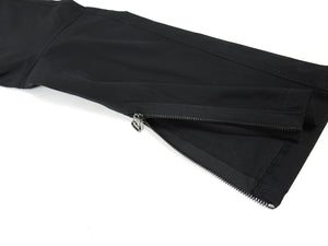 Lanvin Zipper Pants Black Size 46