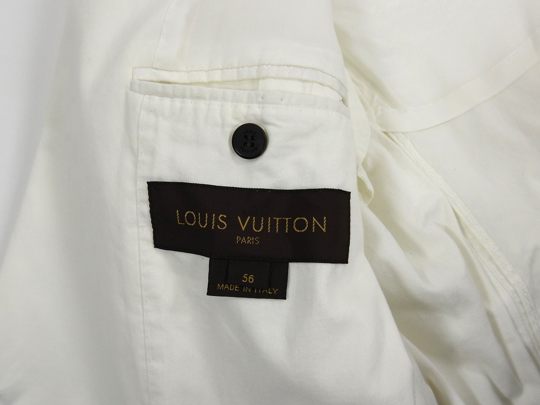 Louis Vuitton Blazers Jackets White Cotton ref.591751 - Joli Closet