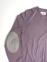 Load image into Gallery viewer, Margiela Elbow Patch V-Neck Sweater Purple Small/Medium

