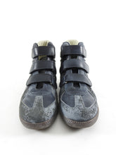 Load image into Gallery viewer, Maison Margiela Dark Grey High Top Vel cro Gat Sneakers - 42
