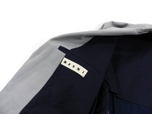 Load image into Gallery viewer, Marni Grey and Navy Colour Block Blazer -  38
