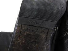 Load image into Gallery viewer, Marsell Black Waxed Suede Side Zip Distressed Boot - 10.5
