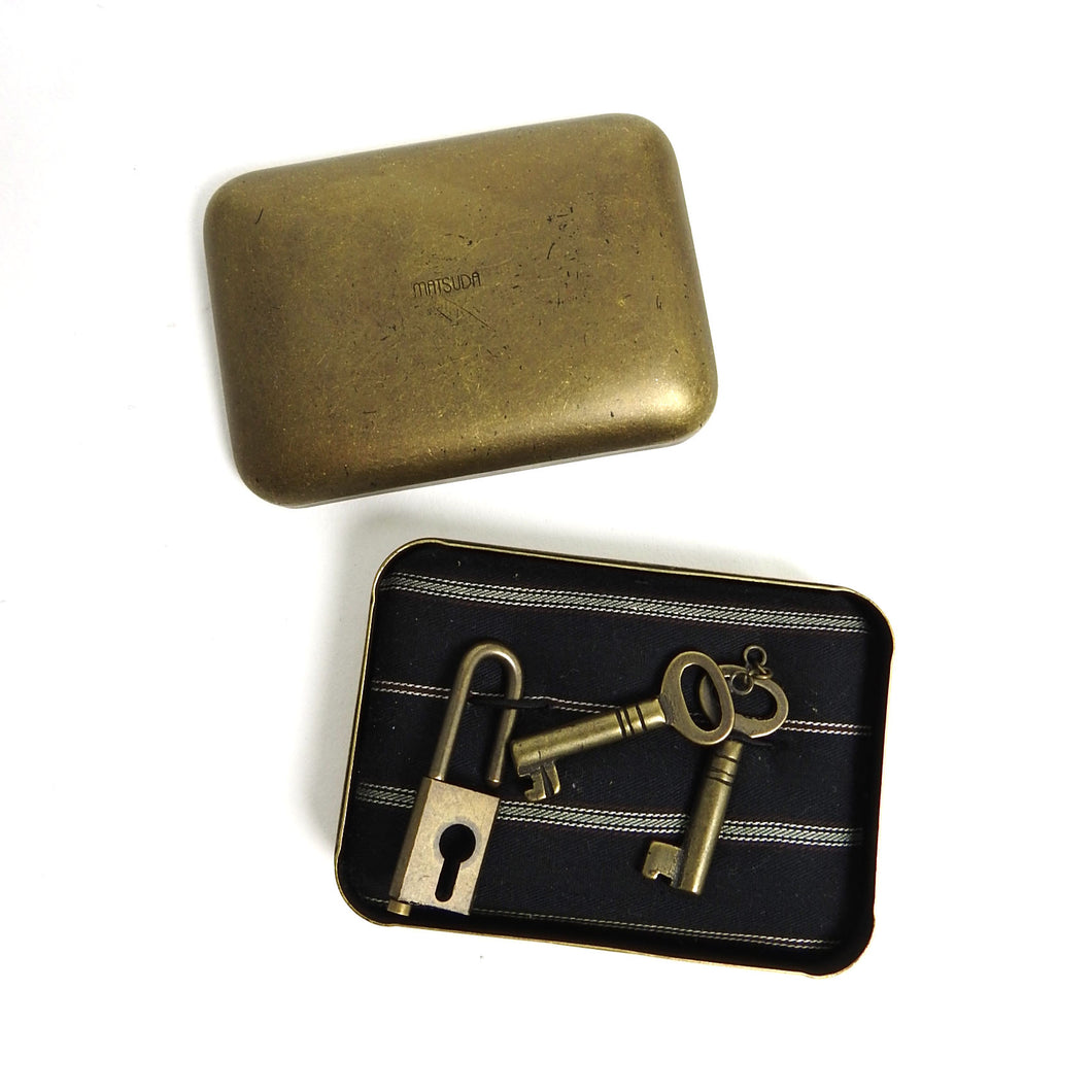 Matsuda Key/Lock Cufflinks