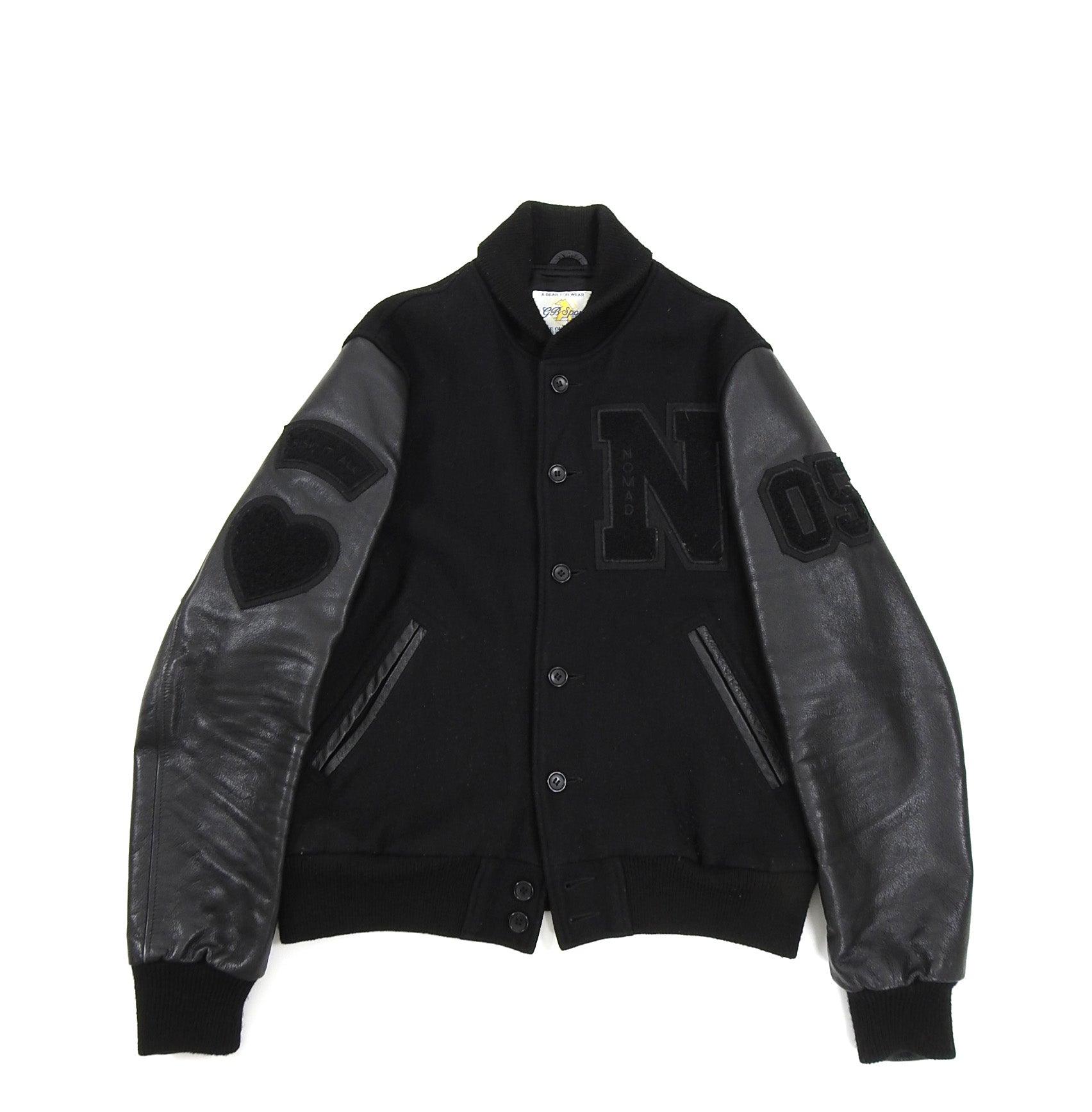 Golden bear black varsity jacket outlet