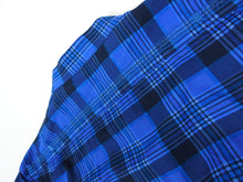 Load image into Gallery viewer, Nonnative Collarless Check Button Up Blue Size 3
