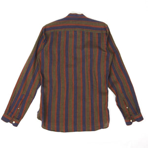 Oliver Spencer Striped Linen Shirt Size 15