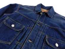 Load image into Gallery viewer, Orslow Indigo Pleated Denim Jacket - S
