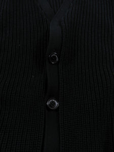 Pierre Balmain Black Knit Cardigan - M
