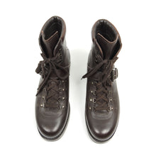 Load image into Gallery viewer, Prada Lined Hiking Boot Brown UK 7
