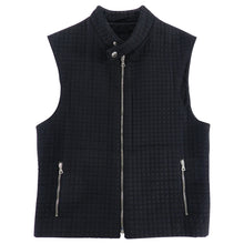 Load image into Gallery viewer, Prada Black Nylon Quilted Zip Vest - M
