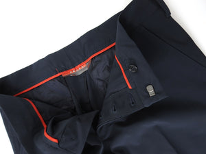 Prada Sport Zip Pants Navy Size 48