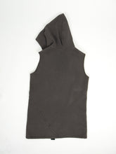 Load image into Gallery viewer, Rick Owens DRKSHDW Sleeveless Mountain Hood Dark Dust Small
