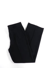 Load image into Gallery viewer, Rick Owens Black Straight Virgin Wool Trousers - 30

