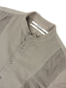 Robert Geller Short Sleeve Shirt Grey Size 48