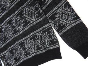 Saint Laurent Knit Sweater Black/Grey Small