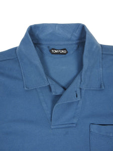 Tom Ford Polo Shirt Blue 56