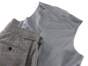 Tom Ford 3 Piece Grey White and Black Check Suit - 42