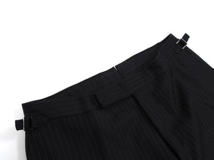 Tom Ford Black Pinstripe Three Piece Suit - 42